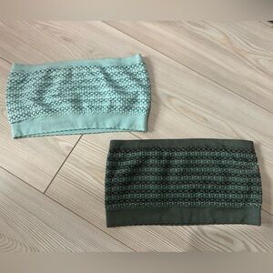 Aerie Green and light blue bandeau set